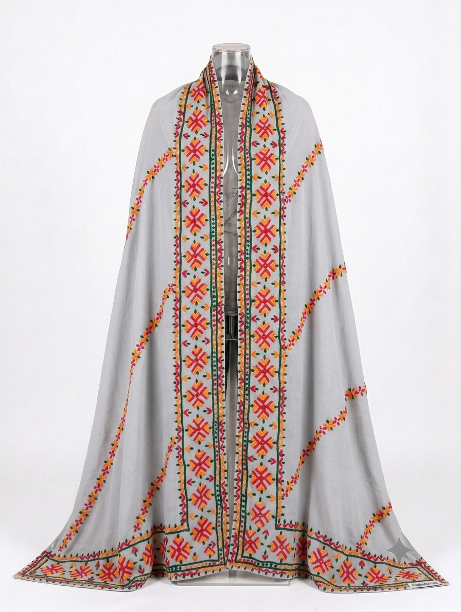 Noor Mirrorwork Malai Arbi Georgette Chadar